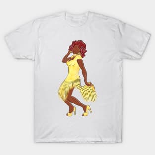 Chi Chi DeVayne (White Background) T-Shirt